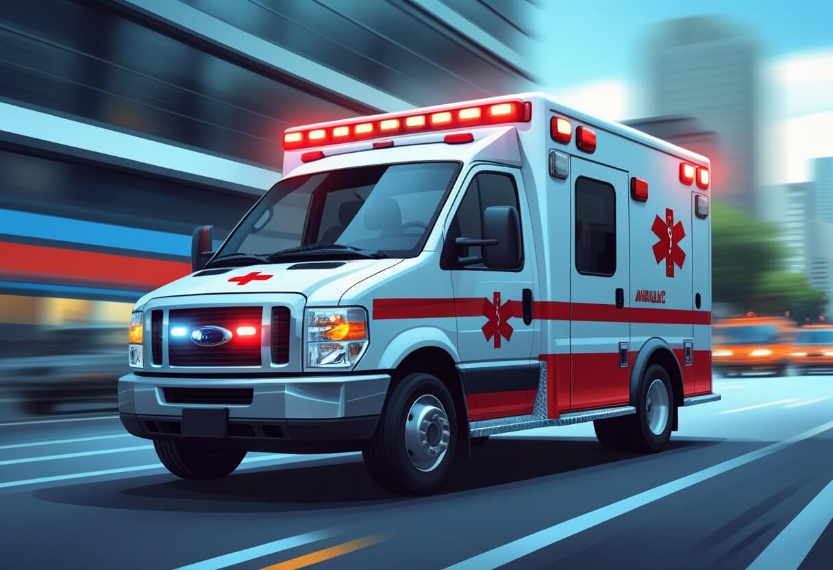 numero da ambulancia emergência